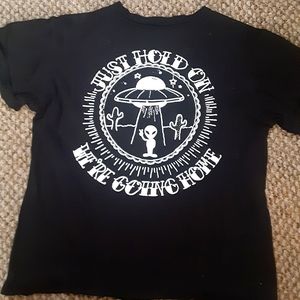 Black graphic t-shirt